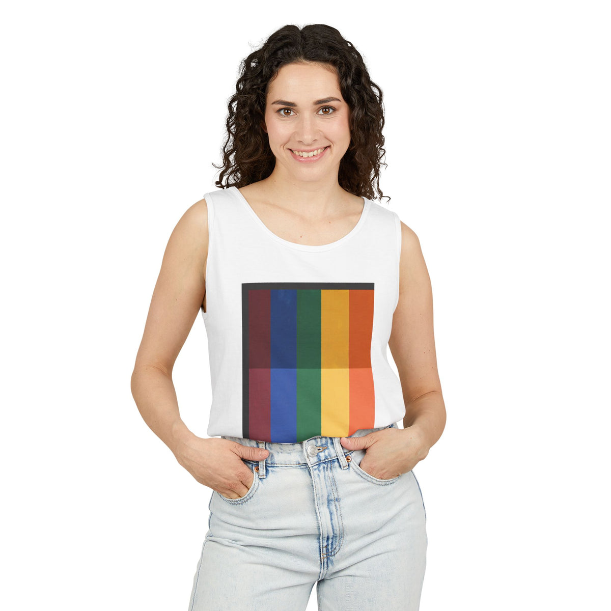 plate 359 tank - White
