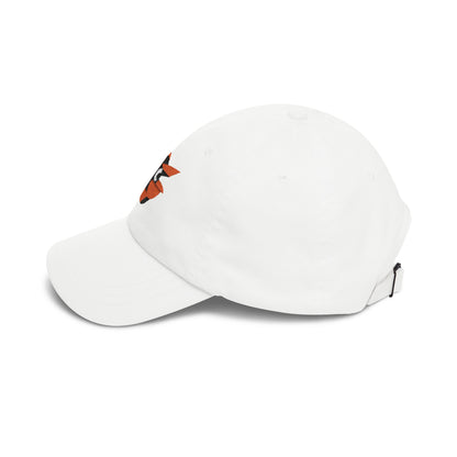 Baltimore Baseball Dad Cap — Embroidered, Orange, Black & White