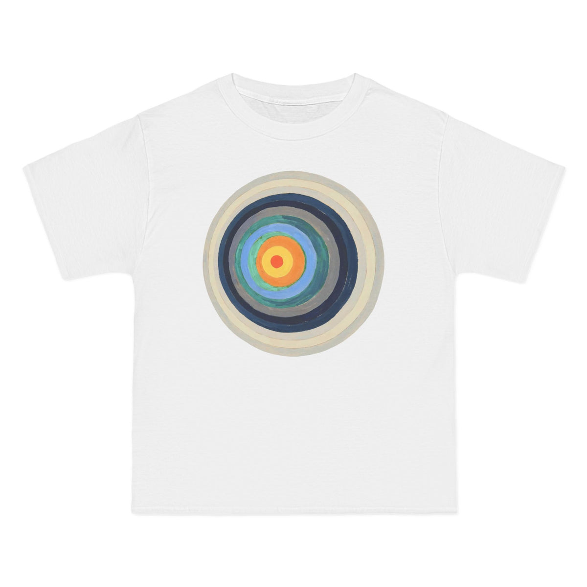 plate 105 beefy tee - White