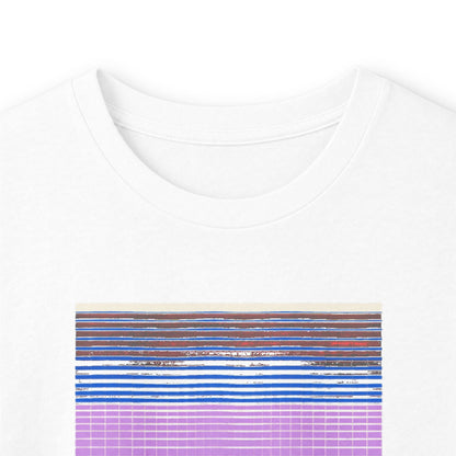 plate 375 long sleeve tee - White