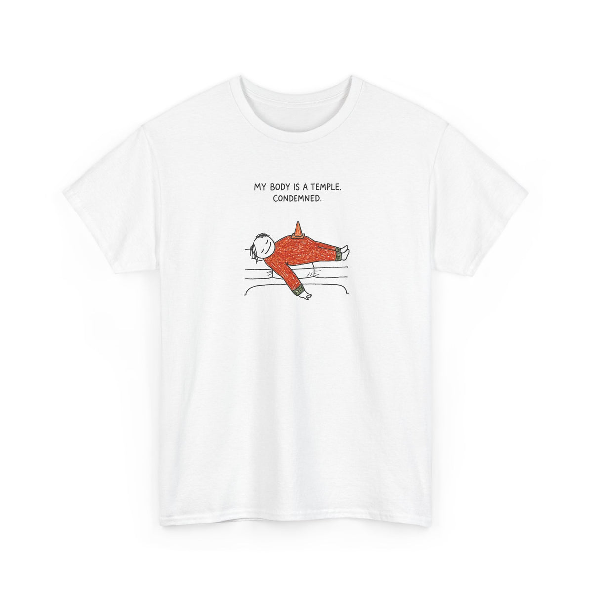 Temple Condemned tee by doodledude