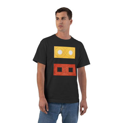 plate 425 beefy tee - Black