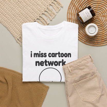 i miss cartoon network tee - White