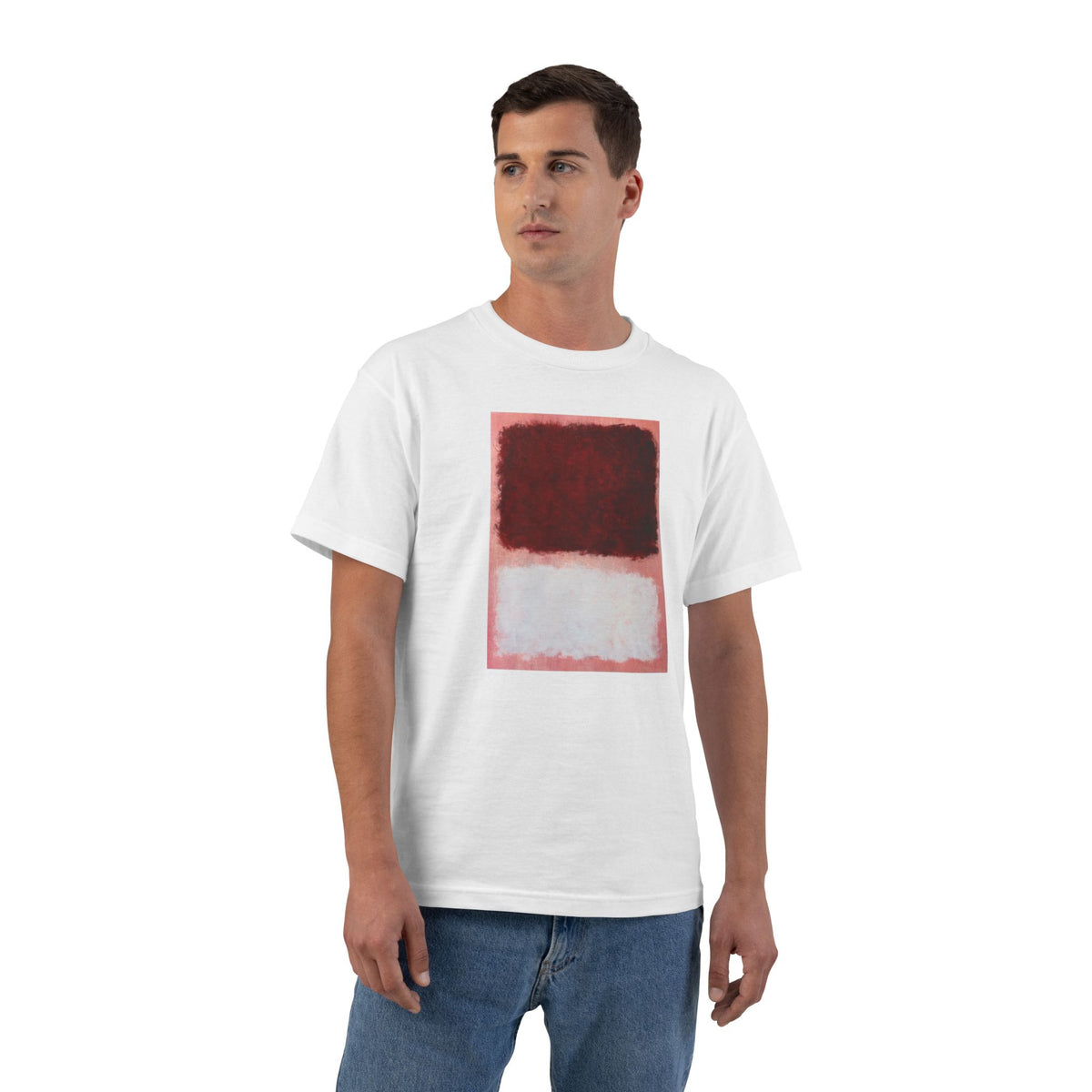 plate 356 beefy tee - White by onlycolor