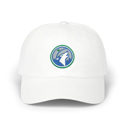 Minnesota Basketball Dad Cap — Embroidered, Royal, Grey & White
