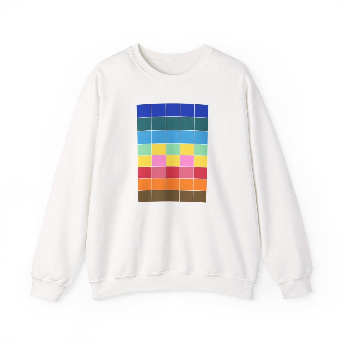plate 268 crewneck - White