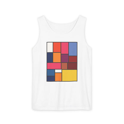 plate 124 tank - White