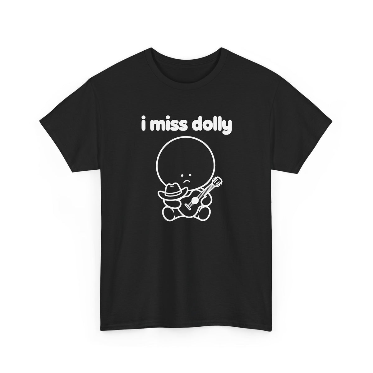 i miss dolly tee - Black by lonelyboi