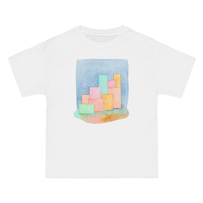 plate 065 beefy tee - White
