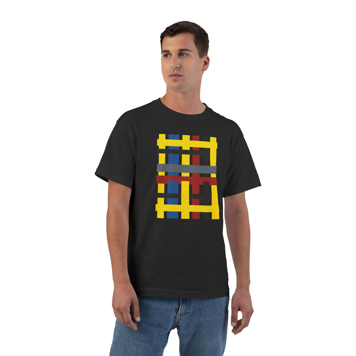 plate 136 beefy tee - Black