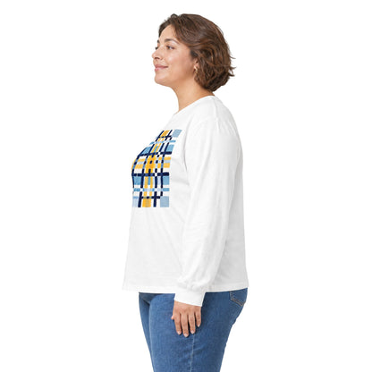 plate 262 long sleeve tee - White