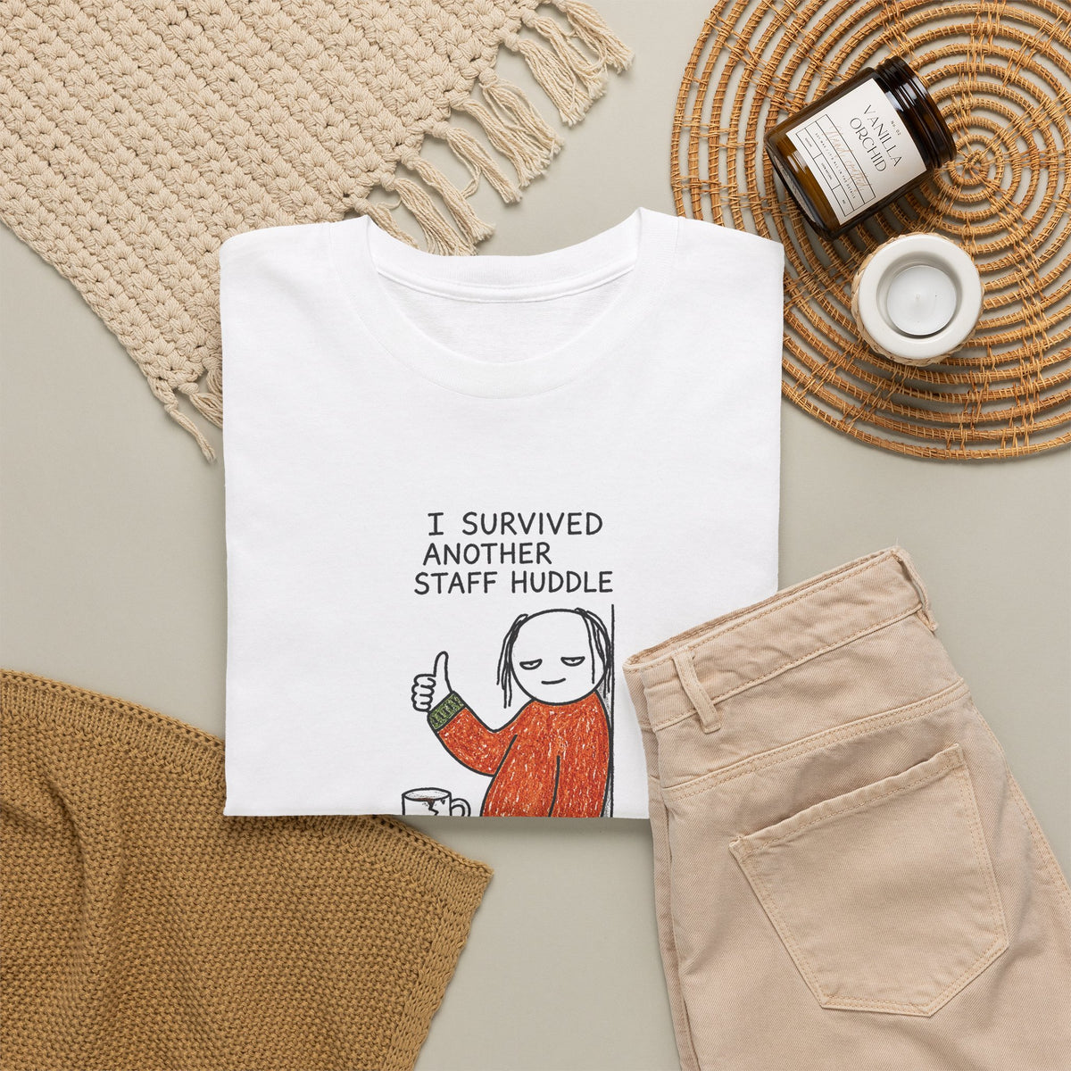 Huddle Survivor tee