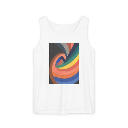 plate 081 tank - White