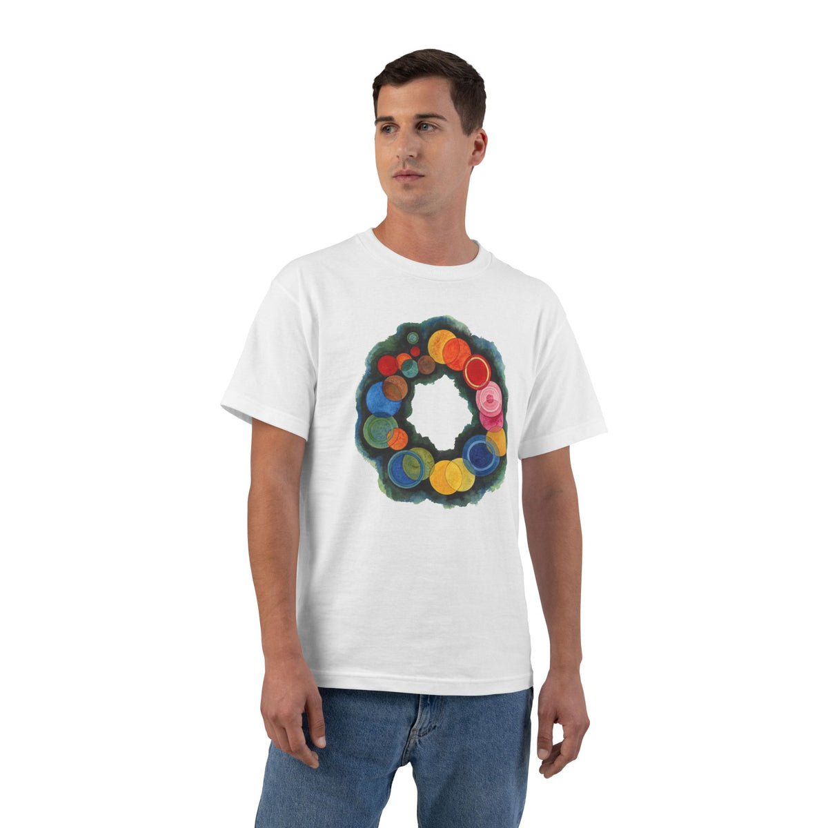 plate 433 beefy tee - White