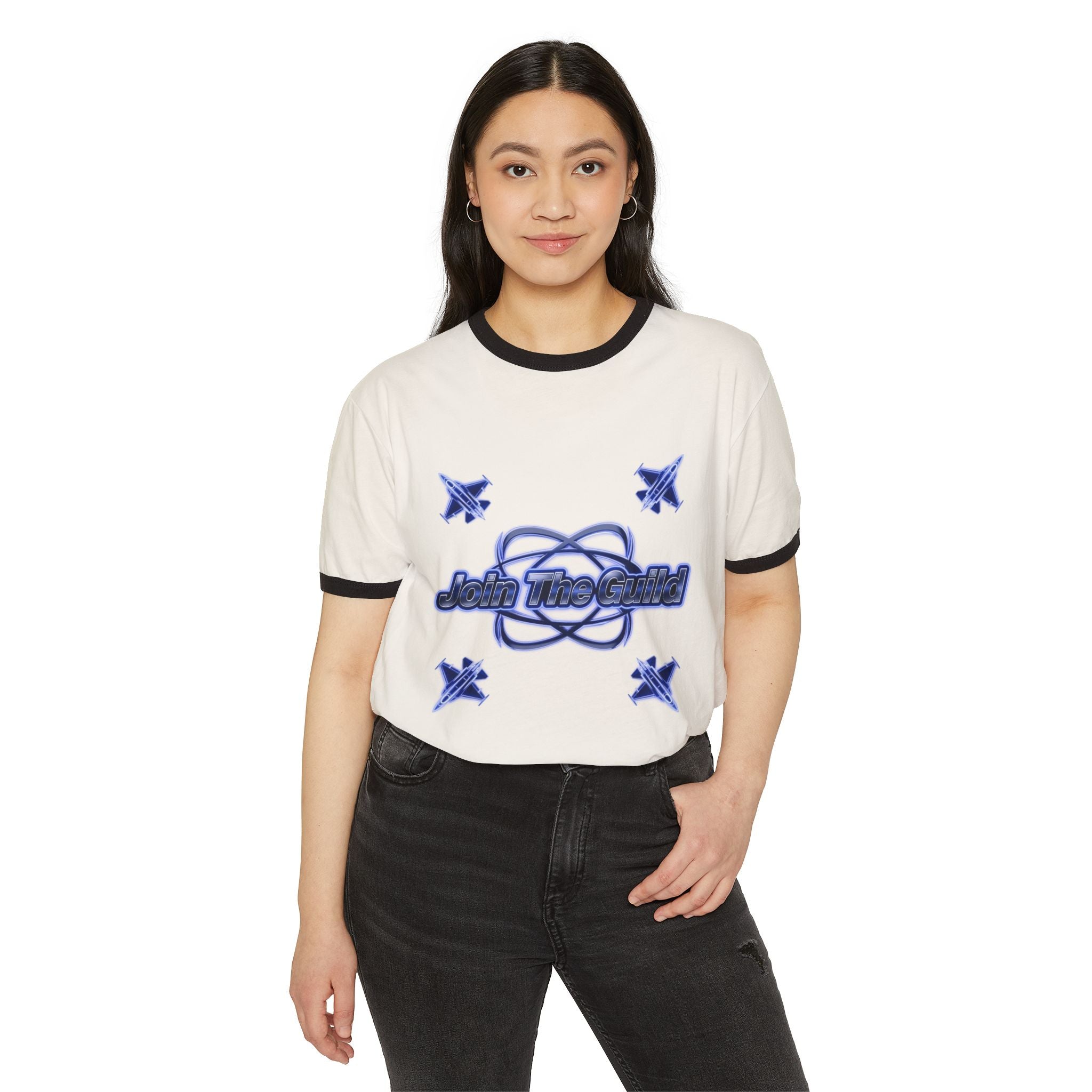 Unisex Cotton Ringer T-Shirt