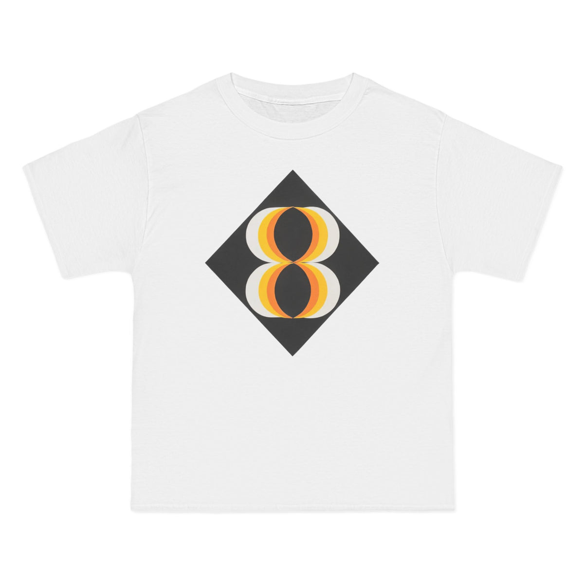 plate 207 beefy tee - White