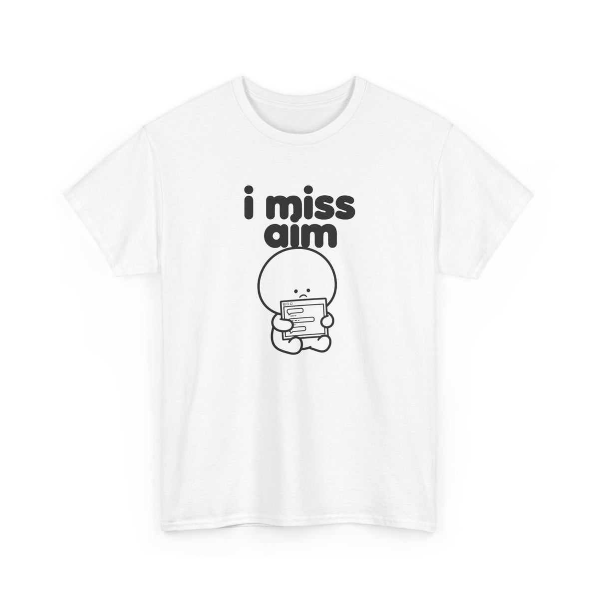 i miss aim tee - White by lonelyboi