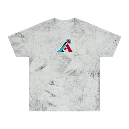 Arizona Baseball Tie-Dye Tee — Smoke, Teal, Crimson & Charcoal