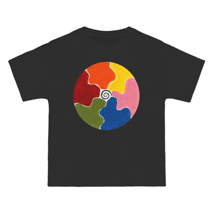 plate 091 beefy tee - Black
