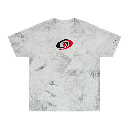Carolina Hockey Tie-Dye Tee — Smoke, Black & Crimson