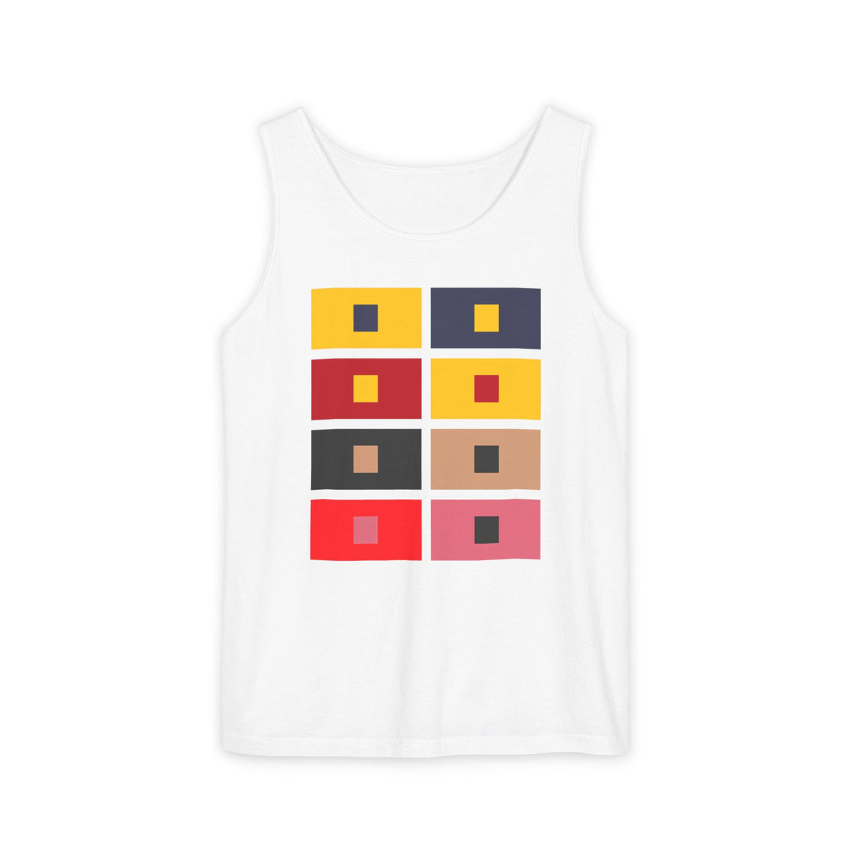 plate 259 tank - White
