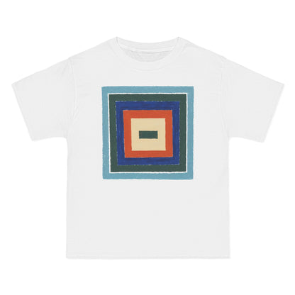 plate 005 beefy tee - White