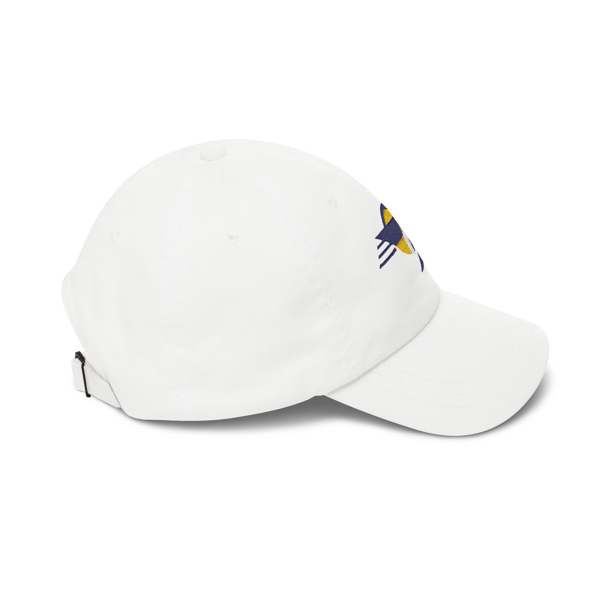 Nashville Hockey Dad Cap — Embroidered, Navy, White & Gold