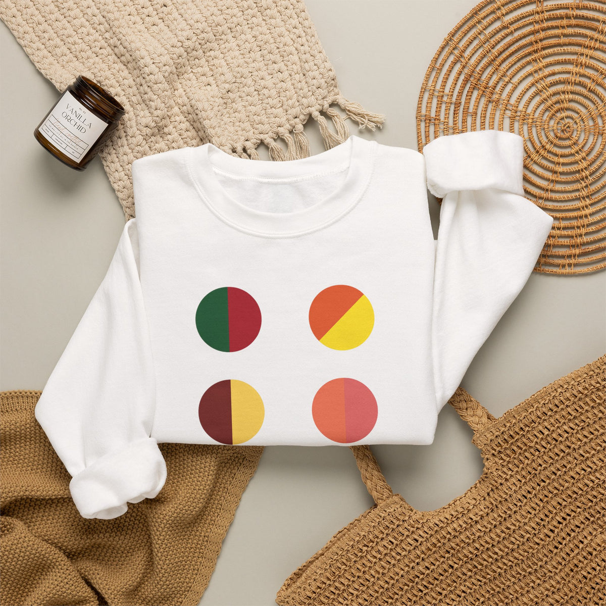 plate 225 crewneck - White by onlycolor