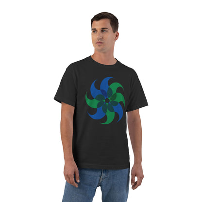 plate 330 beefy tee - Black