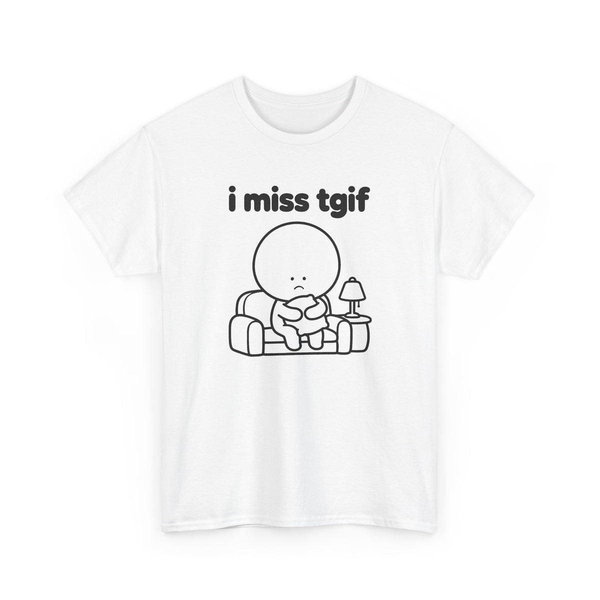 i miss tgif tee - White