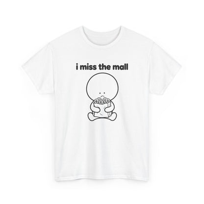i miss the mall tee - White