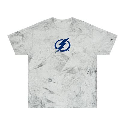 Tampa Bay Hockey Tie-Dye Tee — Smoke, Deep Navy