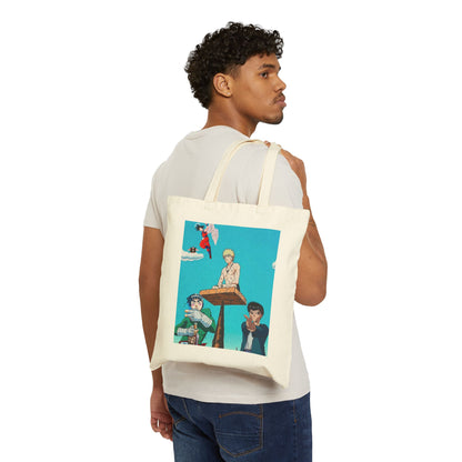 Cotton anime Tote Bag