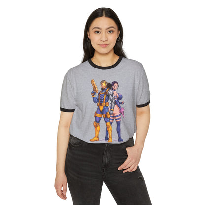 Unisex Cotton Ringer T-Shirt
