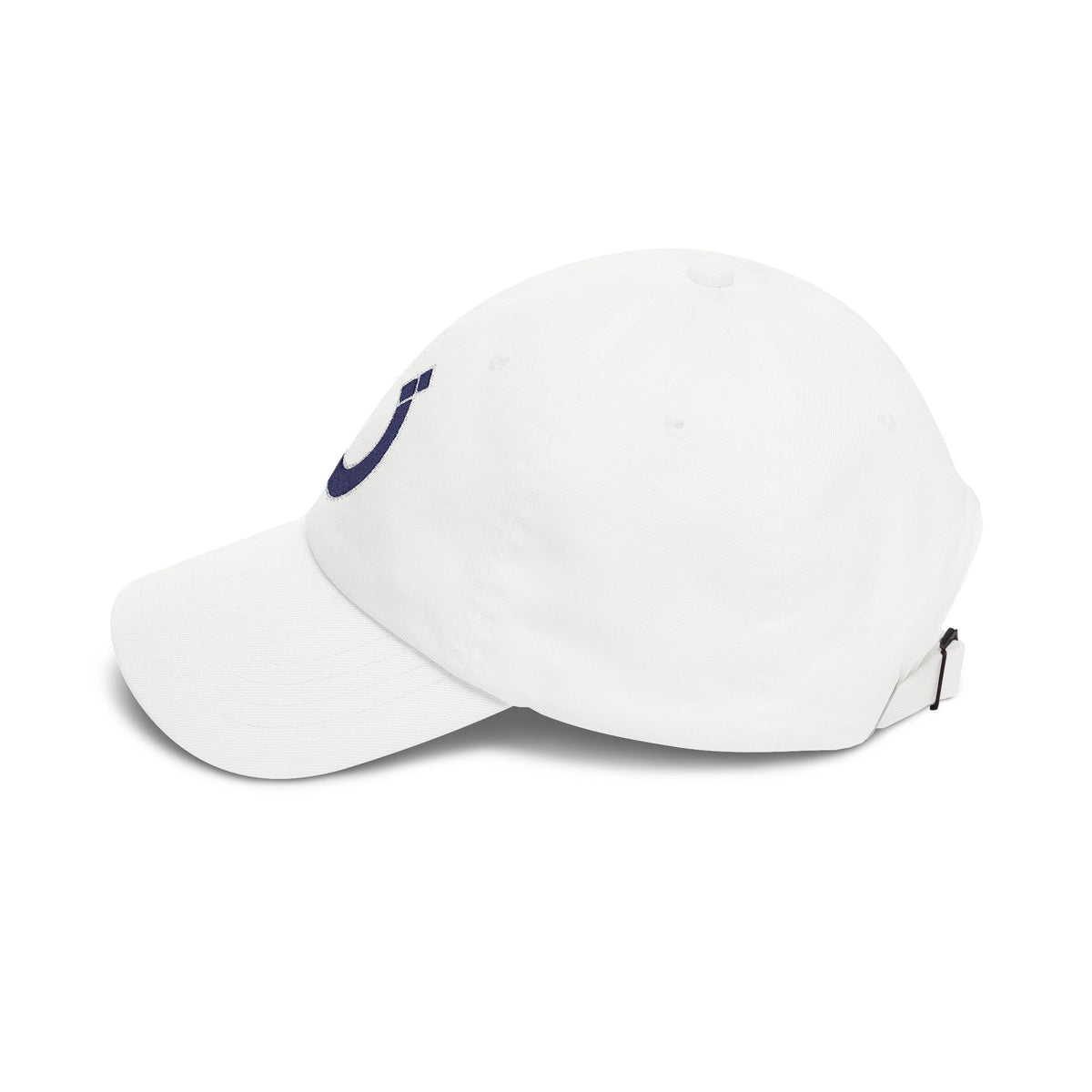 Indianapolis Football Dad Cap — Embroidered, Navy & White