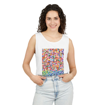 plate 135 tank - White