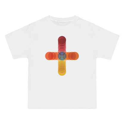 plate 166 beefy tee - White