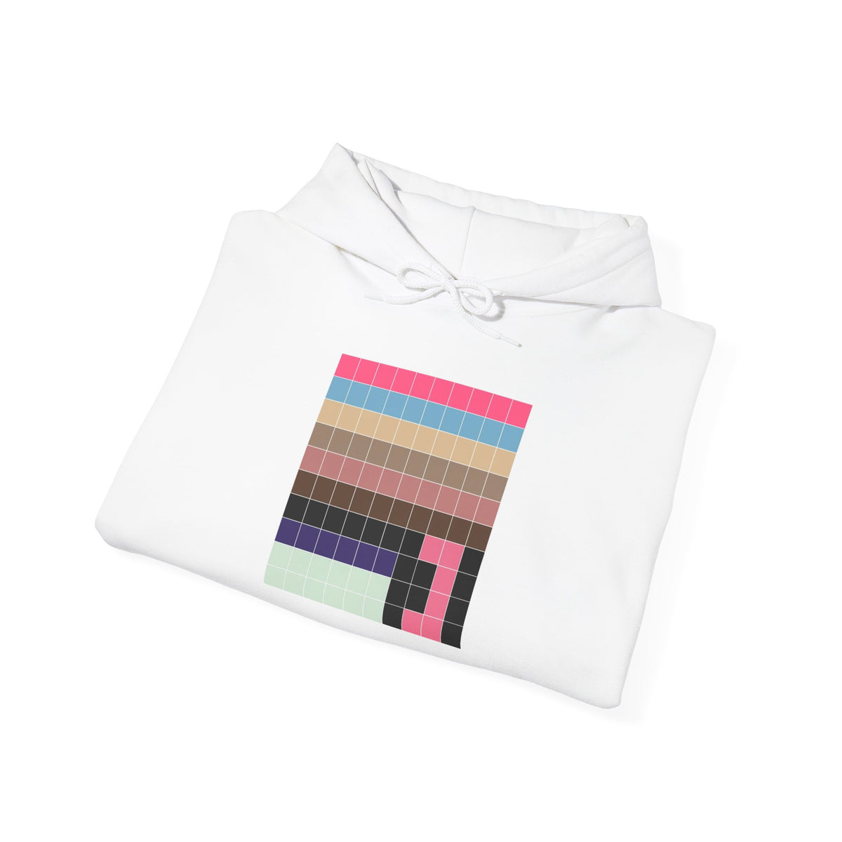 plate 324 hoodie - White
