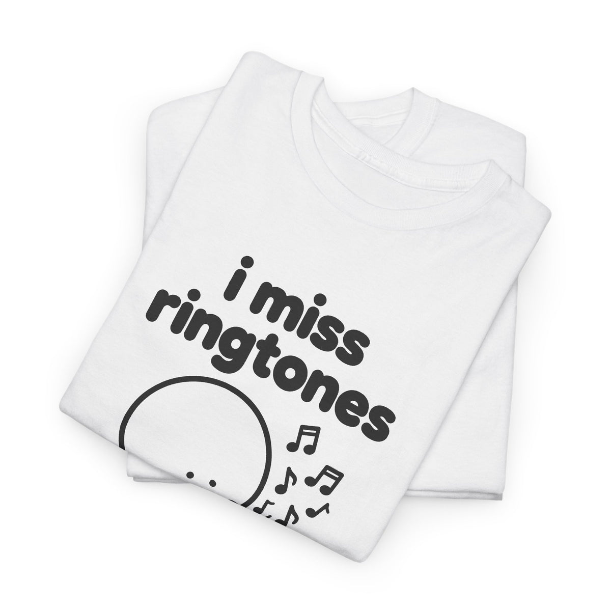 i miss ringtones tee - White by lonelyboi