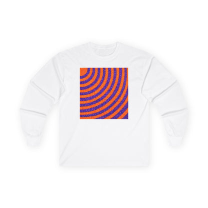 plate 452 long sleeve tee - White