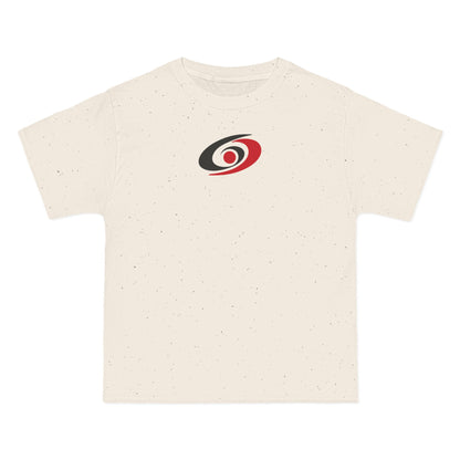 Carolina Hockey Heavyweight Tee — Natural, Black & Crimson