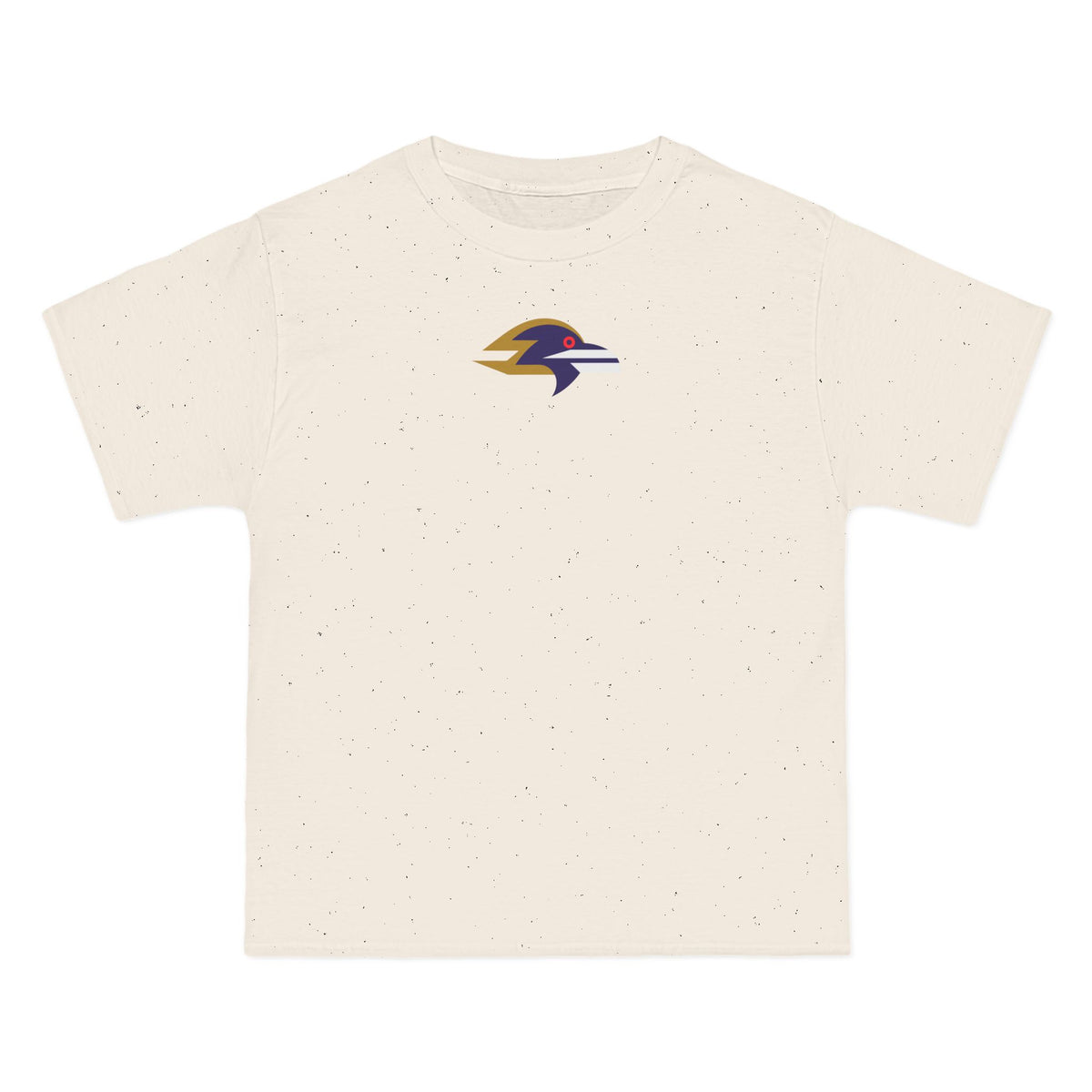 Baltimore Football Heavyweight Tee — Natural, Navy, Old Gold & White
