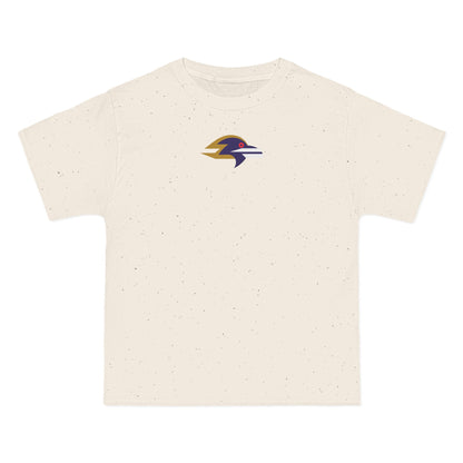 Baltimore Football Heavyweight Tee — Natural, Navy, Old Gold & White