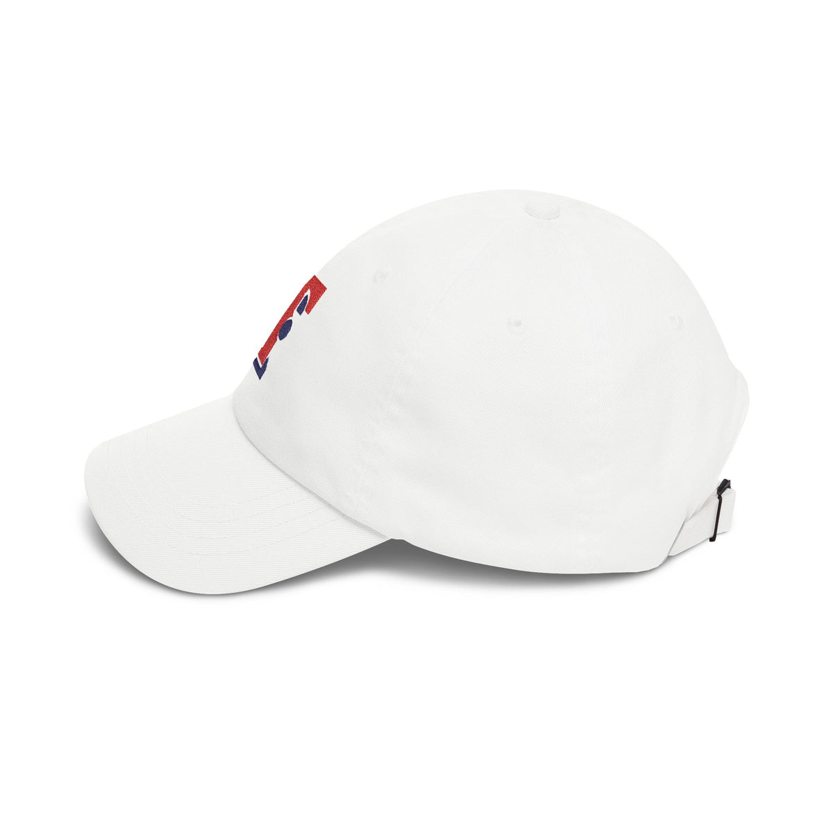Texas Baseball Dad Cap — Embroidered, Red & Navy