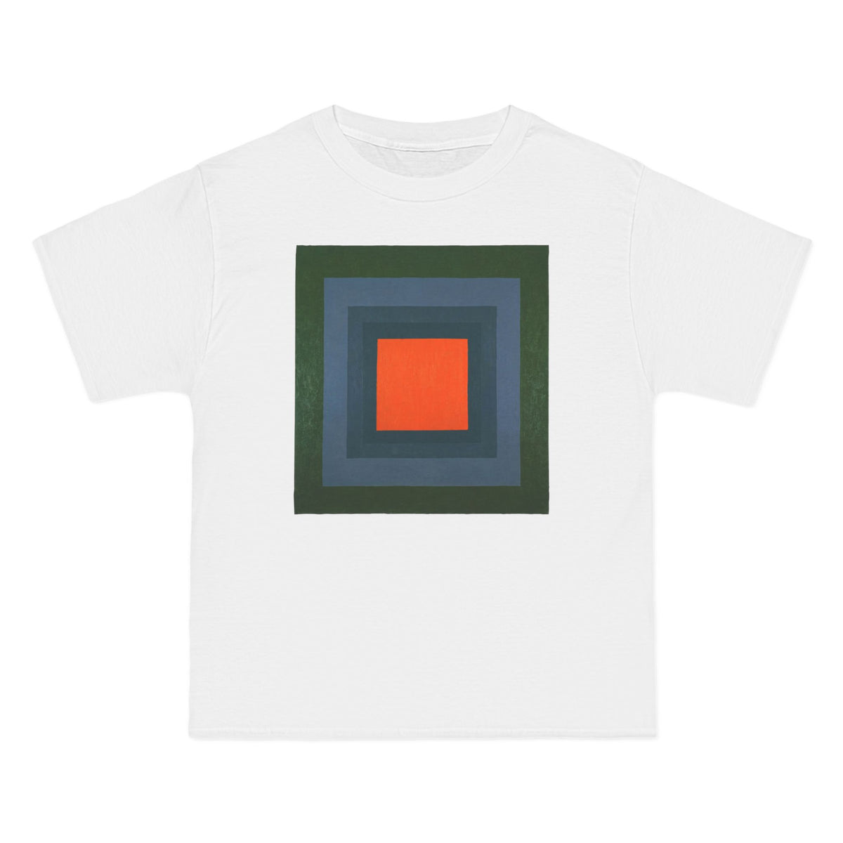 plate 020 beefy tee - White by onlycolor