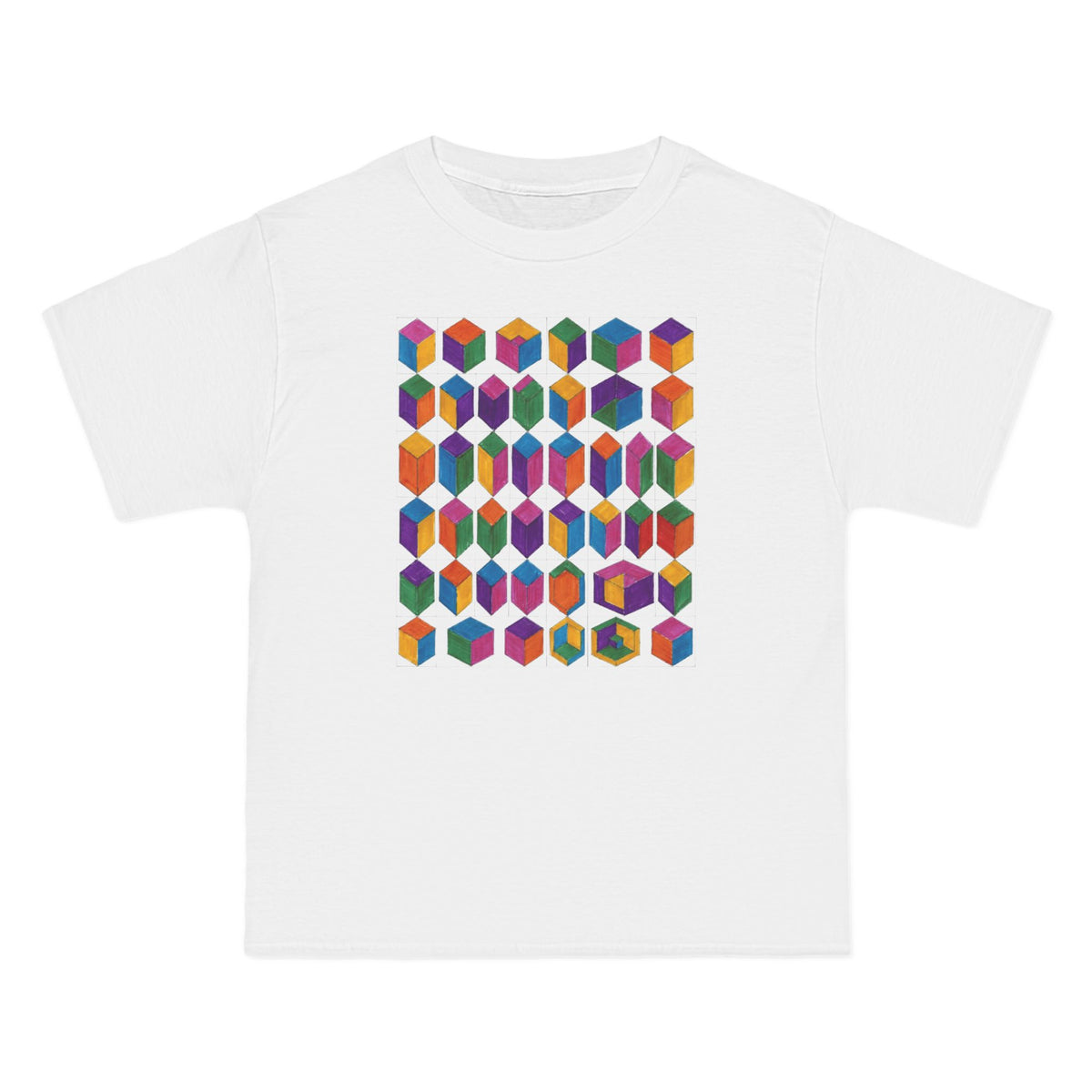 plate 217 beefy tee - White