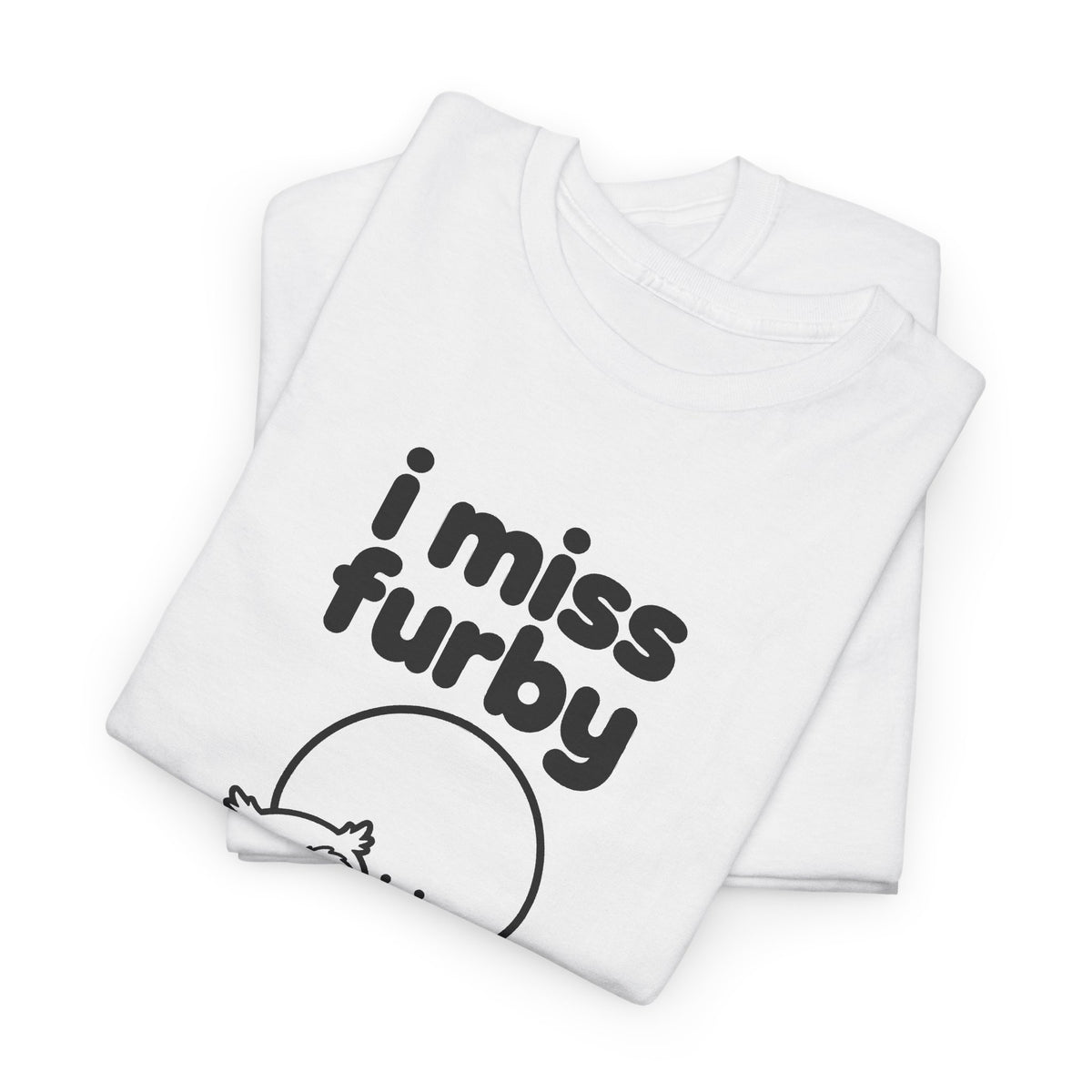 i miss furby tee - White