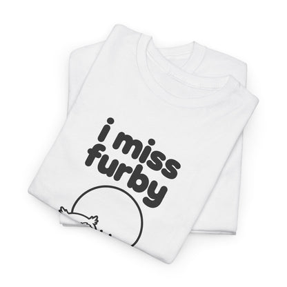 i miss furby tee - White