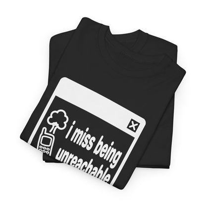 i miss being unreachable error tee - Black