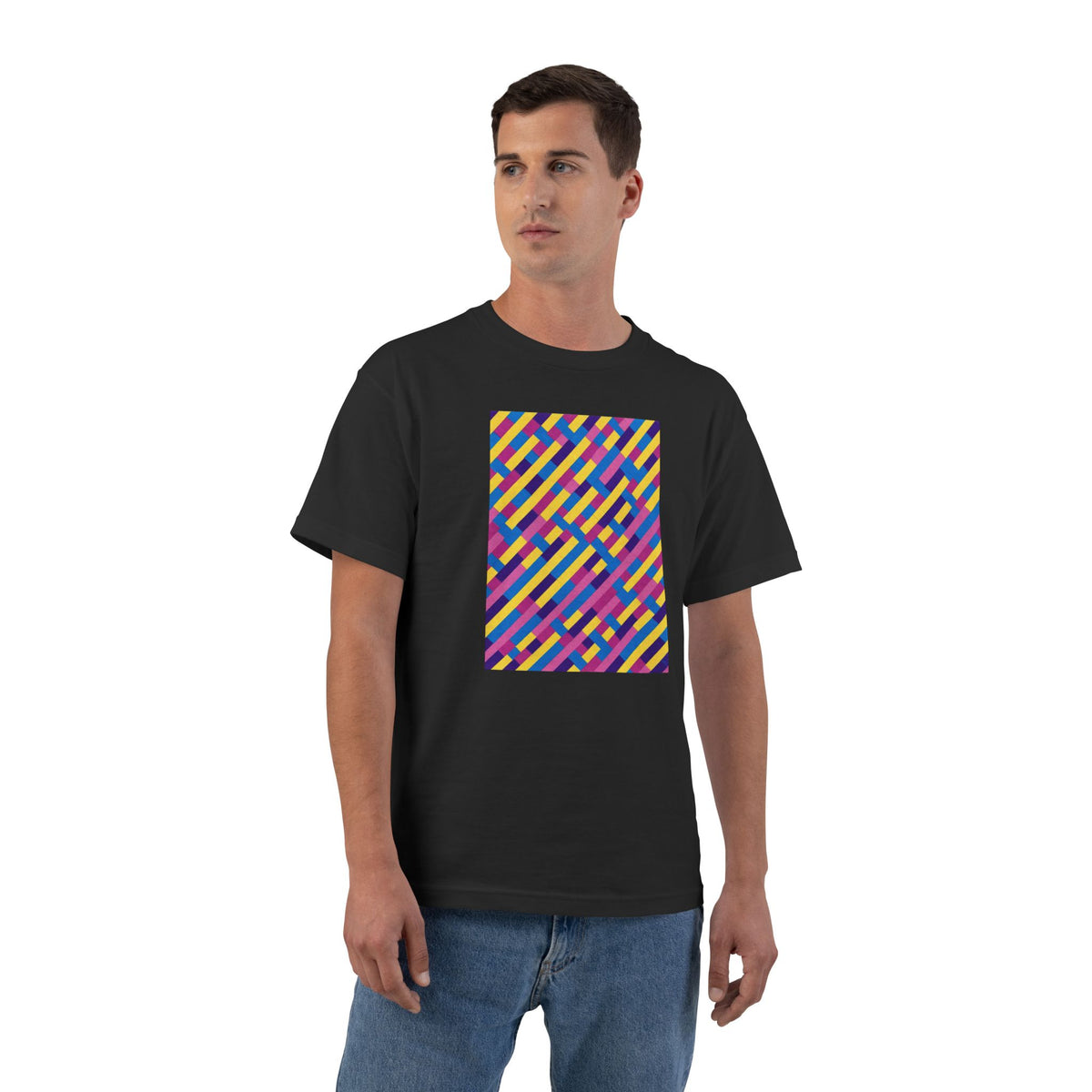 plate 347 beefy tee - Black